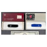 2 Vntg Victorinox Swiss Army Knives Classic SD