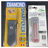 2 New Diamond Knife Tool Sharpeners