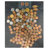 Assorted U.S. & Foreign Coins, Various Years