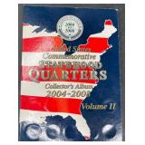 2004-2008 U.S. Statehood Quarters Set in Book
