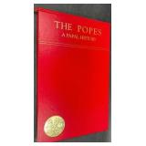 1990 1st Edition The Popes A Papal History Book