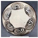 Antique Japanese Seto Ware Horse-Eye Plate