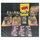 Star Trek Action Figures, Bandages & Cereal Box