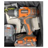 Ridgid 18V Lithium-Ion Cordless Drill Driver w Bag