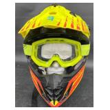 Youth BILT Lux Motocross Helmet w Goggles Sz L