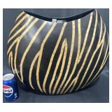 LargeKenyan-Inspired Zebra PatternVase Bowl