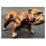 Small Brass Bulldog Figurine