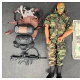 GI Joe Action Figure Toy w Accessories