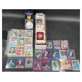 Assorted Baseball Cards & Signed MLB Ball