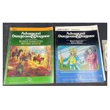 2 Advanced Dungeons & Dragons D&D Record Sheets