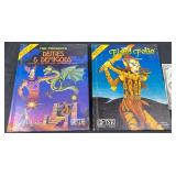 2 TSR Advanced D&D Books - Deities & Fiend Folio