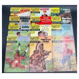 12 Classics Illustrated Comic Books- Tom Sawyer+