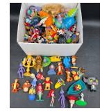 Large Lot Disney Toys Figures 1980