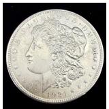 1921 U.S. Morgan Silver Dollar Coin