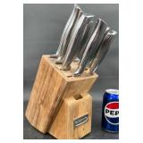 Cuisinart Knife Set w Wood Storage Block