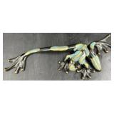 Bronze Frog Sculpture by Tim Frogman Cotterill