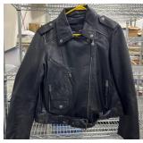 Nasty Gal Til Death Do Us Part Leather Jacket Sz S