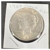 1922 Peace Silver Dollar Coin