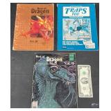 3 Role-Playing Books - Dragon, Traps Too +