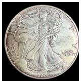 2002 American Silver Eagle 1oz Fine Silver Dollar