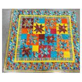Western Primary Colors Patchwork Quilt