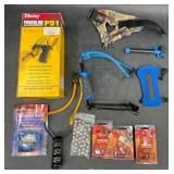 Slingshots w Ammo & Accessories Lot