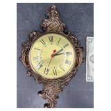 Vintage Brass Wm L. Gilbert Wall Clock Works