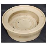 Antique Large Stoneware Crock Base