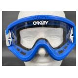 Vintage Blue Oakley MX Motocross Goggles