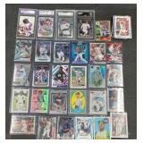 57 Assorted Baseball Cards - Graded & Ungraded