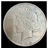 1922 U.S. Peace Silver Dollar Coin