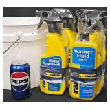 4 Sets Rain-X Glass Water Repellent w Washer Fluid