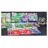 Seahawks Mini Helmet & Sports Action Figures Lot