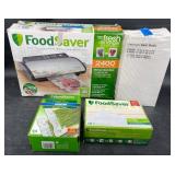 FoodSaver Vacuum Sealing System w Bags & Rolls