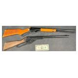 2 Vintage Daisy BB Rifles - Red Ryder & Buck