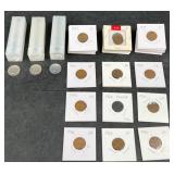 30 Canadian Cents & 65 Canadian Nickels
