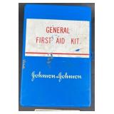 Vintage Johnson & Johnson General 1st Aid Box