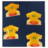 4 Lance ArmstrongTour de FrancePins 1999-2002