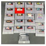 20Super Nintendo SNESVideo Game Cartridges