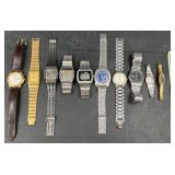 10 Seiko Men's & Women's Watches, Various Styles