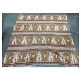 Vintageï¿½Bates Buckaroo Ranched Bedspread