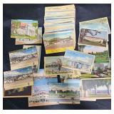Vntg Travel Postcards w Scenic Views, Landmarks