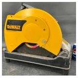 DeWALT DW870 14' Metal Chop Saw Works