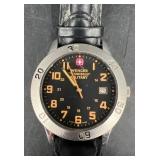 Wenger Swiss Military Men's Watch Leather Band