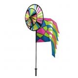 Case of 25 New Colorblock Spinner Wheels #2730