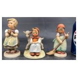 3 Hummel Figurines - For Mother, Good Friends +