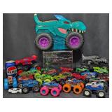 Hot Wheels Mega Wrex & Monster Trucks Lot