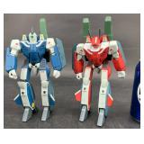2 Macross Robotech Super Valkyrie Action Figures