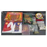 Lord of the Ringsï¿½LOTR Lot - Monopoly, Glasses +