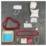 Antique & Assorted Jewelry - Necklaces, Bracelets+